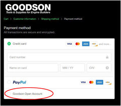 Goodson Payment Options