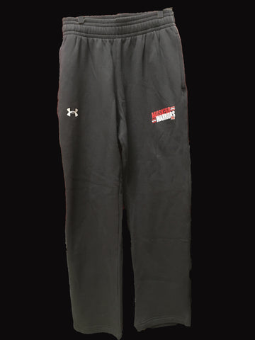 men's under armour black sweatpants