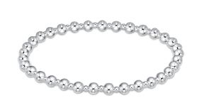 classic grateful pattern 4mm bead bracelet - sterling by enewton | FREE ...