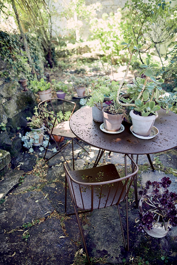 Fermob Flower Chair in Russet