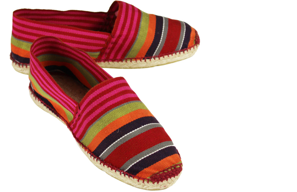 women's striped espadrilles