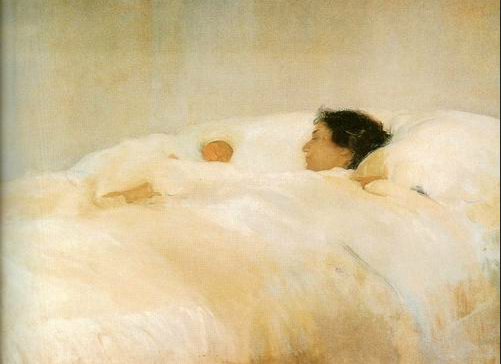 Joaquin-Sorolla-Bastida-Mother-and-Baby-1895-48.43-x-66.14in-oil-on-canvas-Museo-Sorolla-Spain