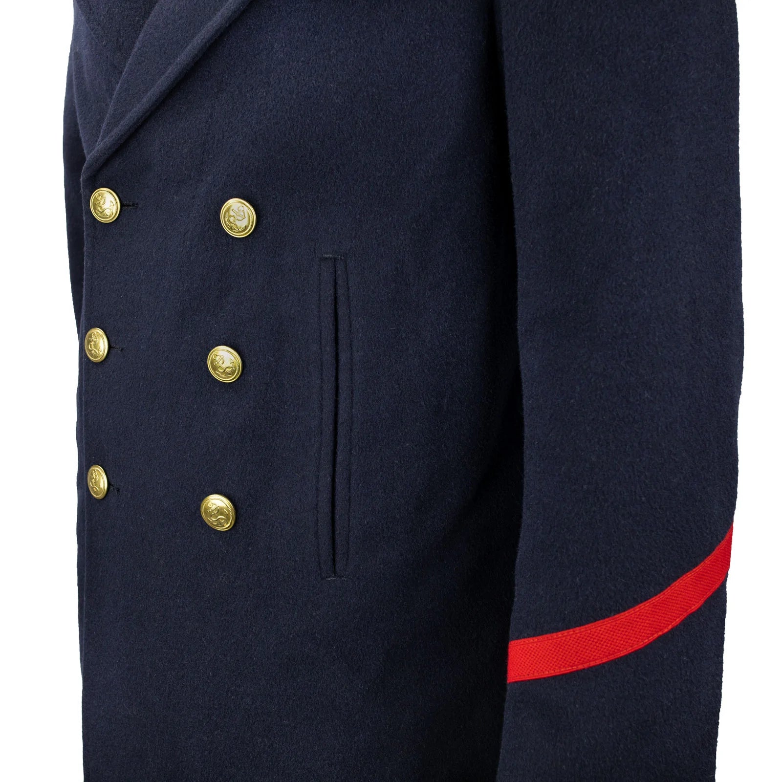 ZOE mellow pea coat / navy /222ZOE-CT02 - ピーコート