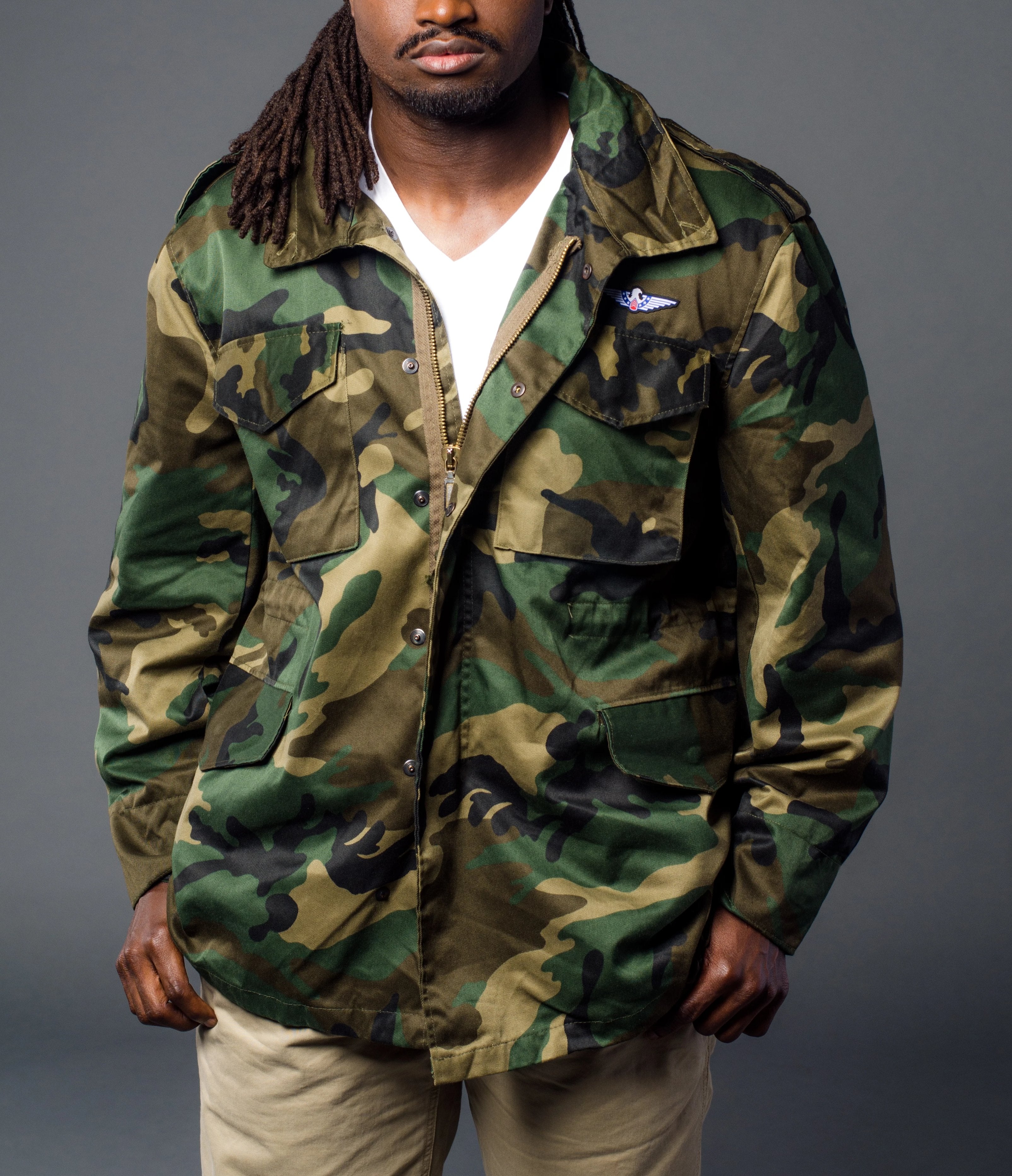 Camo M65 Jacket – Top Rank Vintage