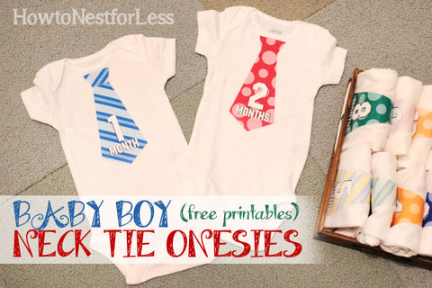 baby necktie onesies