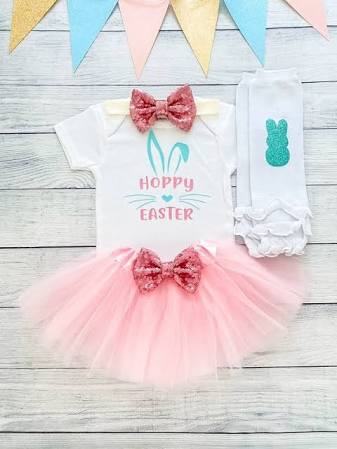 baby girl Easter outfit