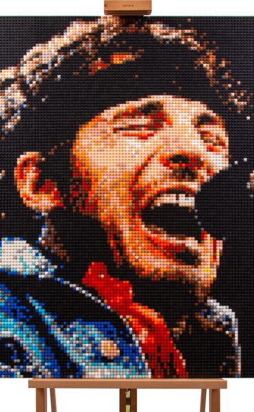 Bruce Springstein The Boss Pixel Puzzle