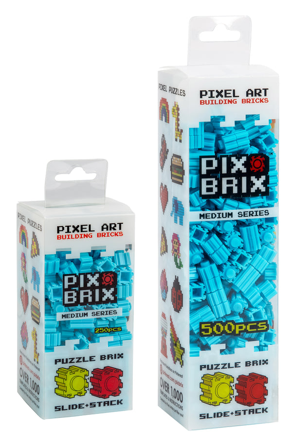 PIX BRIX Pixel Art Set 500 piezas Azules gama media - Cefa Toys