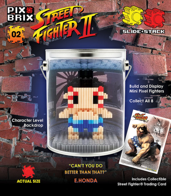 Street Fighter® 3D Mini Pixel Fighter – Zangief