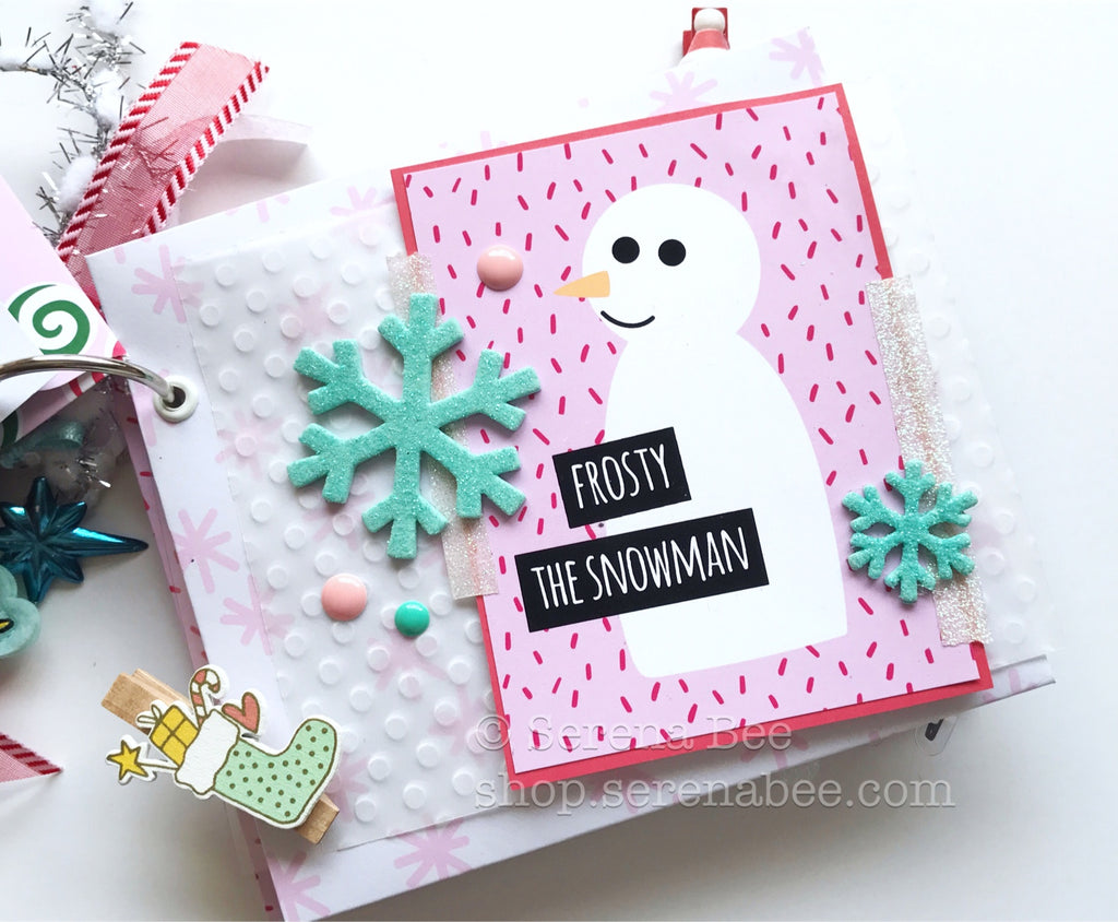 Snow Day Envelope Flip Mail. Snail mail ideas shop.serenabee.com