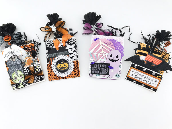 Mini Bag Flips/Loaded Envelopes | Halloween Happy Mail Series shop.serenabee.com 