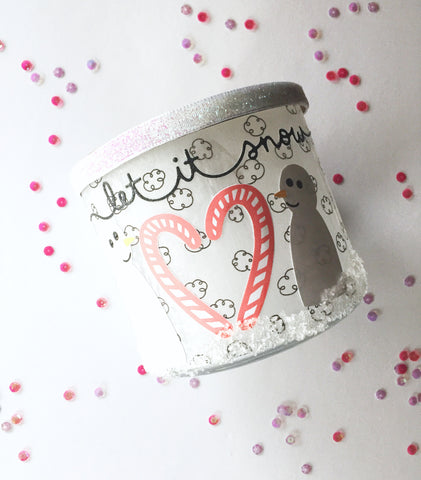 winter luminary DIY. Papercakes Design Team