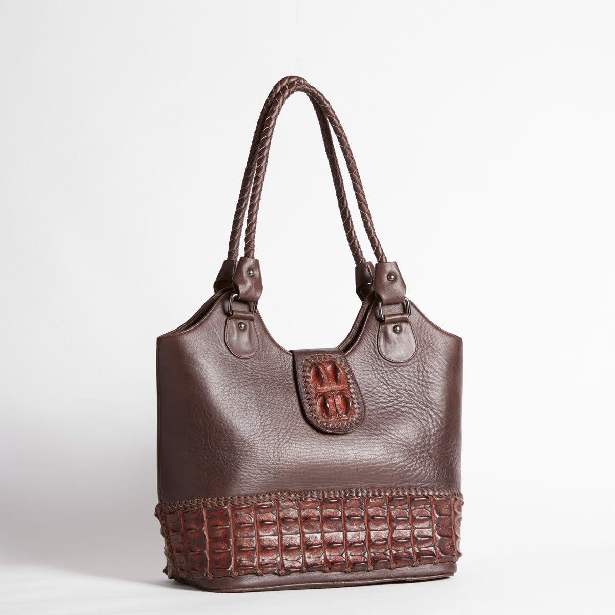 Crocodile Backstrap Bucket Bag – Croc Stock and Barra