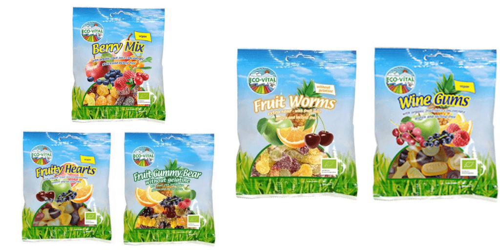 Eco-Vital Gluten Free Lollies - Happy Tummies