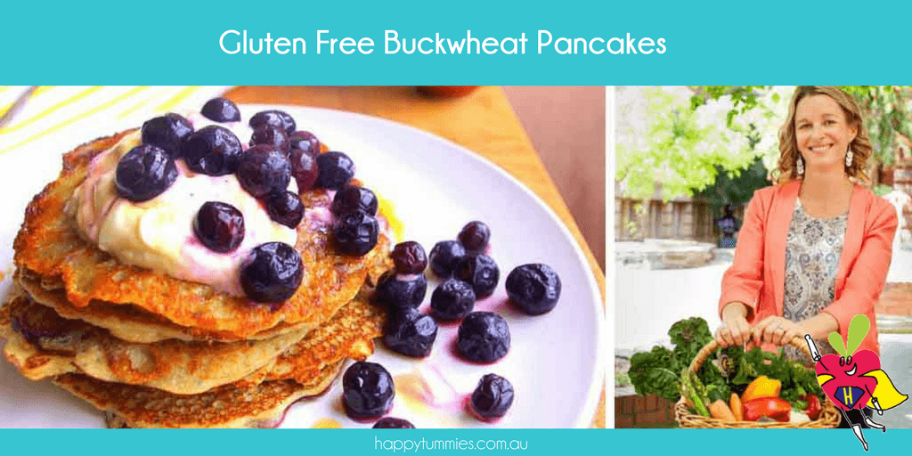 Gluten Free Buckwheat Pancakes - Energetic Mama - Happy Tummies