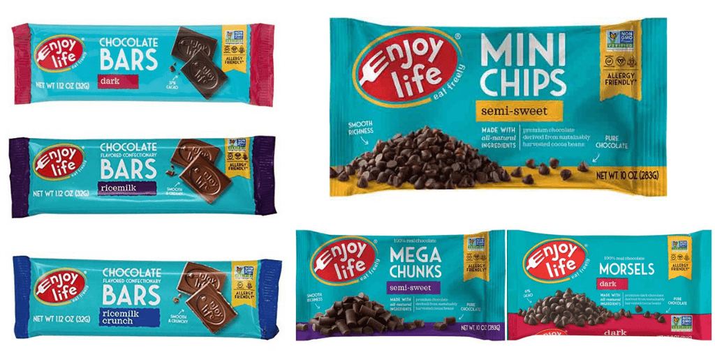 Enjoy Life Vegan Chocolate - Happy Tummies