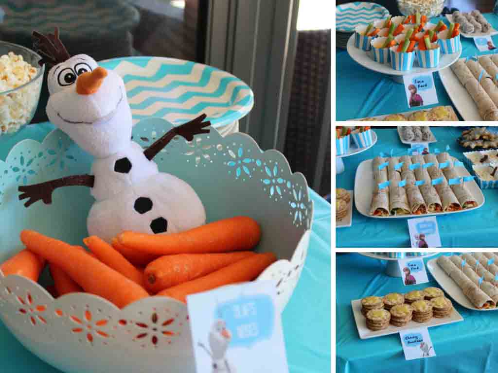 Disney Frozen Birthday Party Food Ideas - Happy Tummies