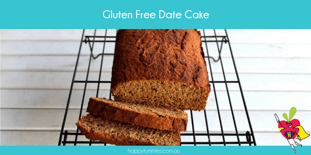 Gluten Free Date Cake - Happy Tummies