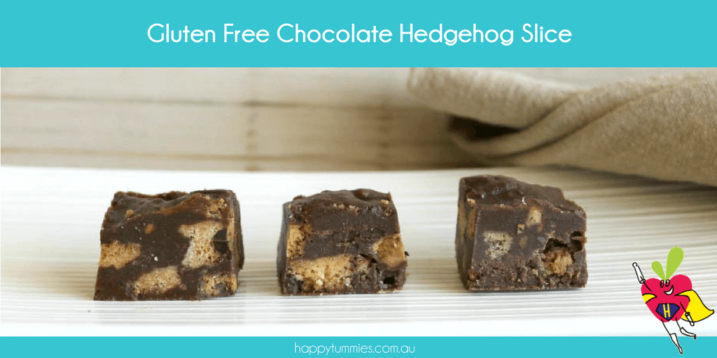Gluten Free Chocolate Hedgehog Slice - Happy Tummies