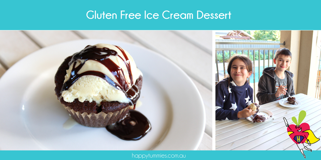 Gluten Free Ice Cream Dessert Recipe - Happy Tummies