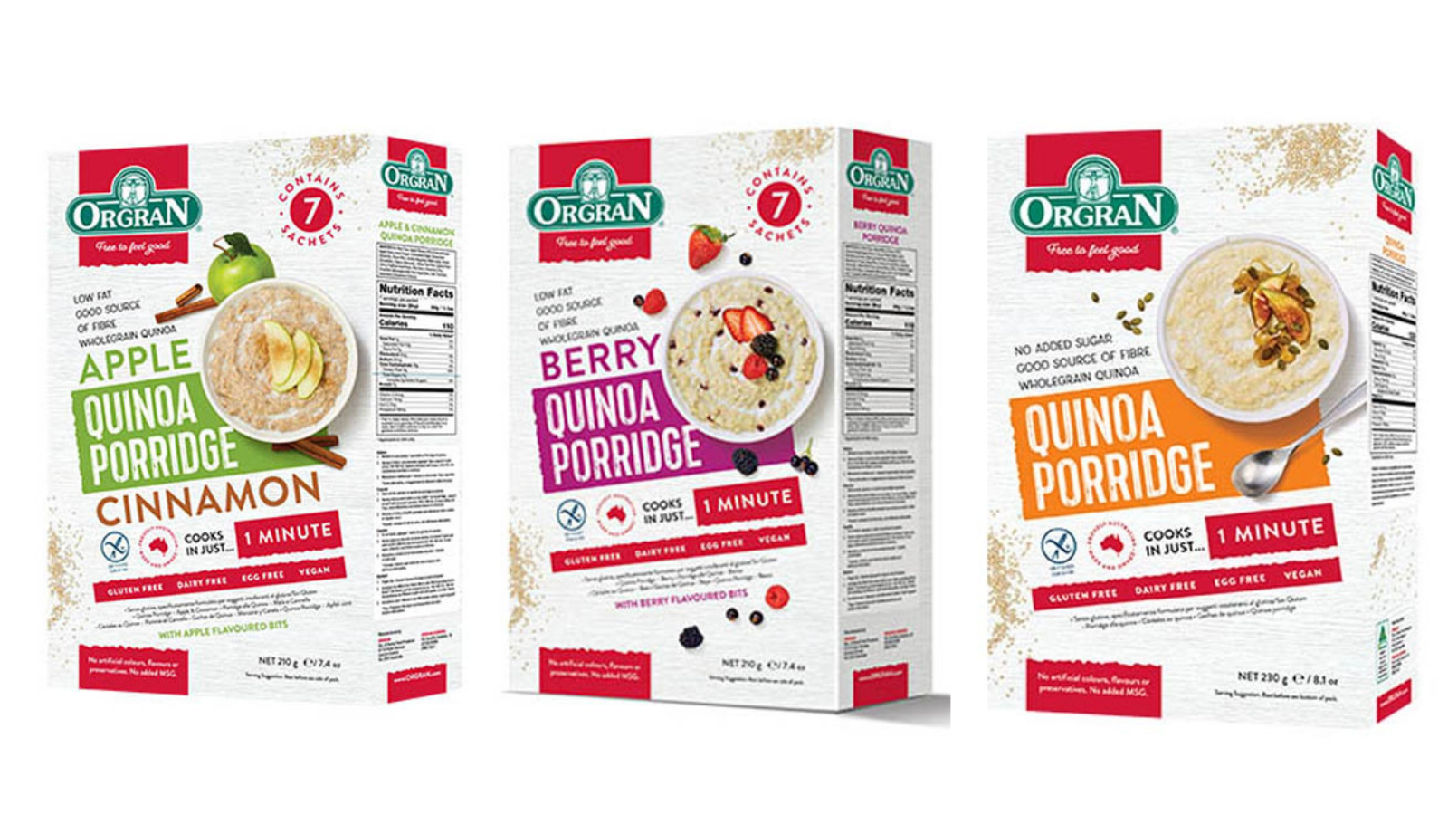 Gluten Free Porridge Recipes Orgran - Happy Tummies
