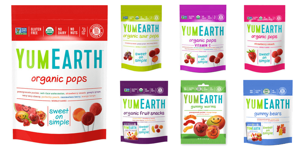 Yum Earth Gluten Free Lollipops - Happy Tummies