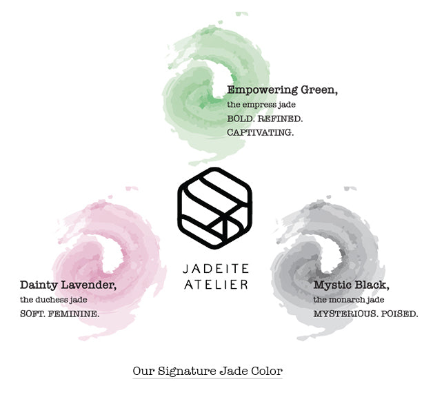 Jadeite Atelier : Different colors of jade