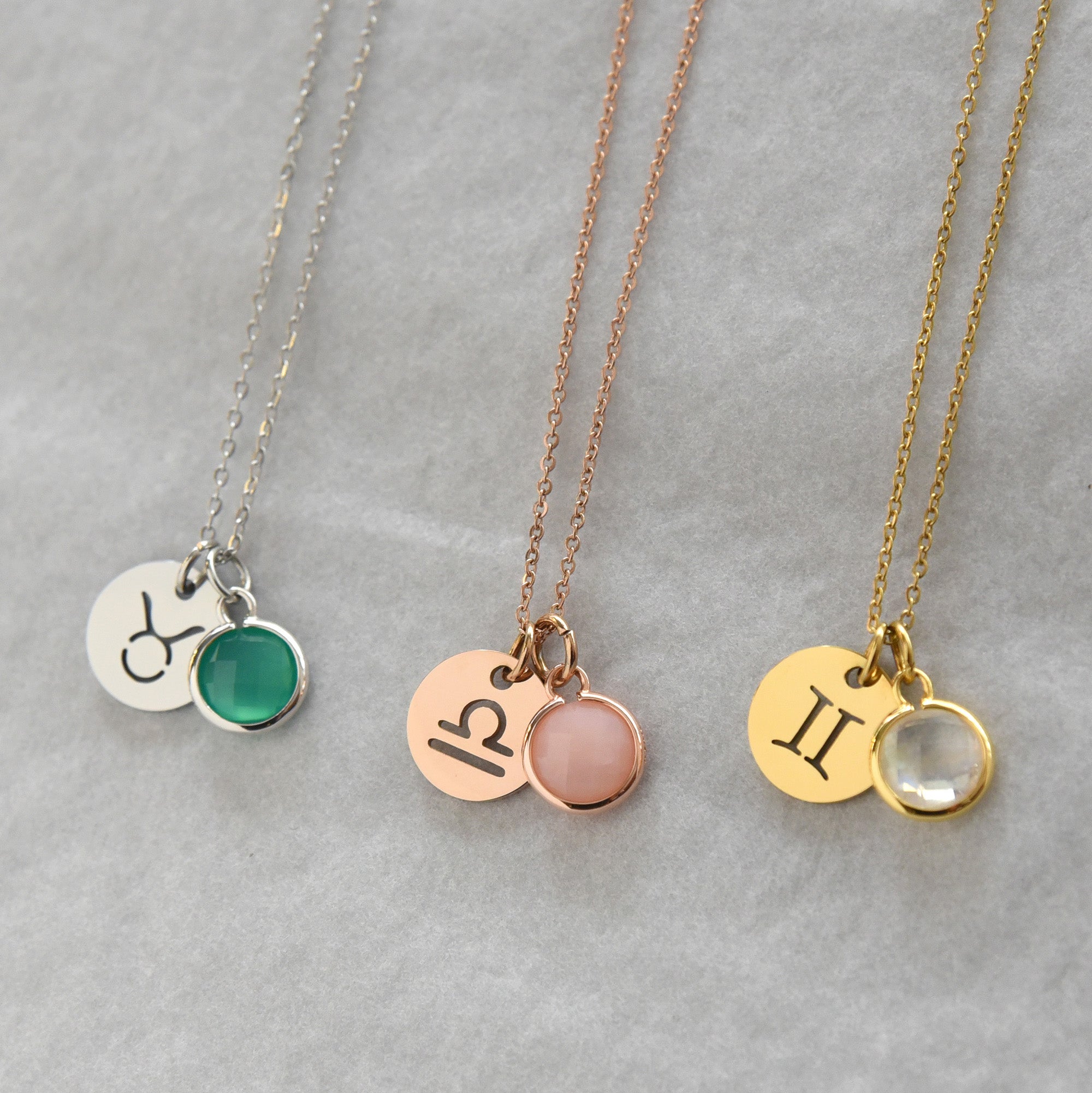 zodiac birthstone jewelry