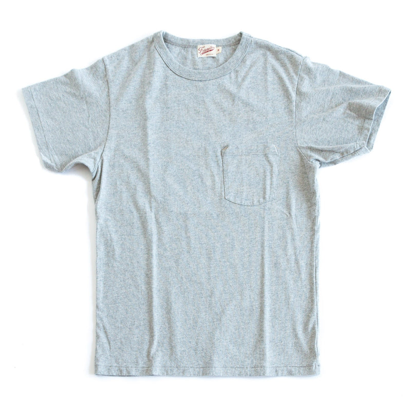 Heavy Gauge Pocket T-shirt Athletic Heather | Freenote Cloth | UNID ...