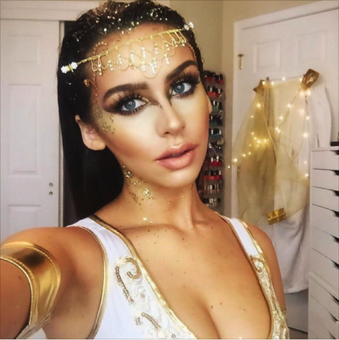 greek goddess athena makeup