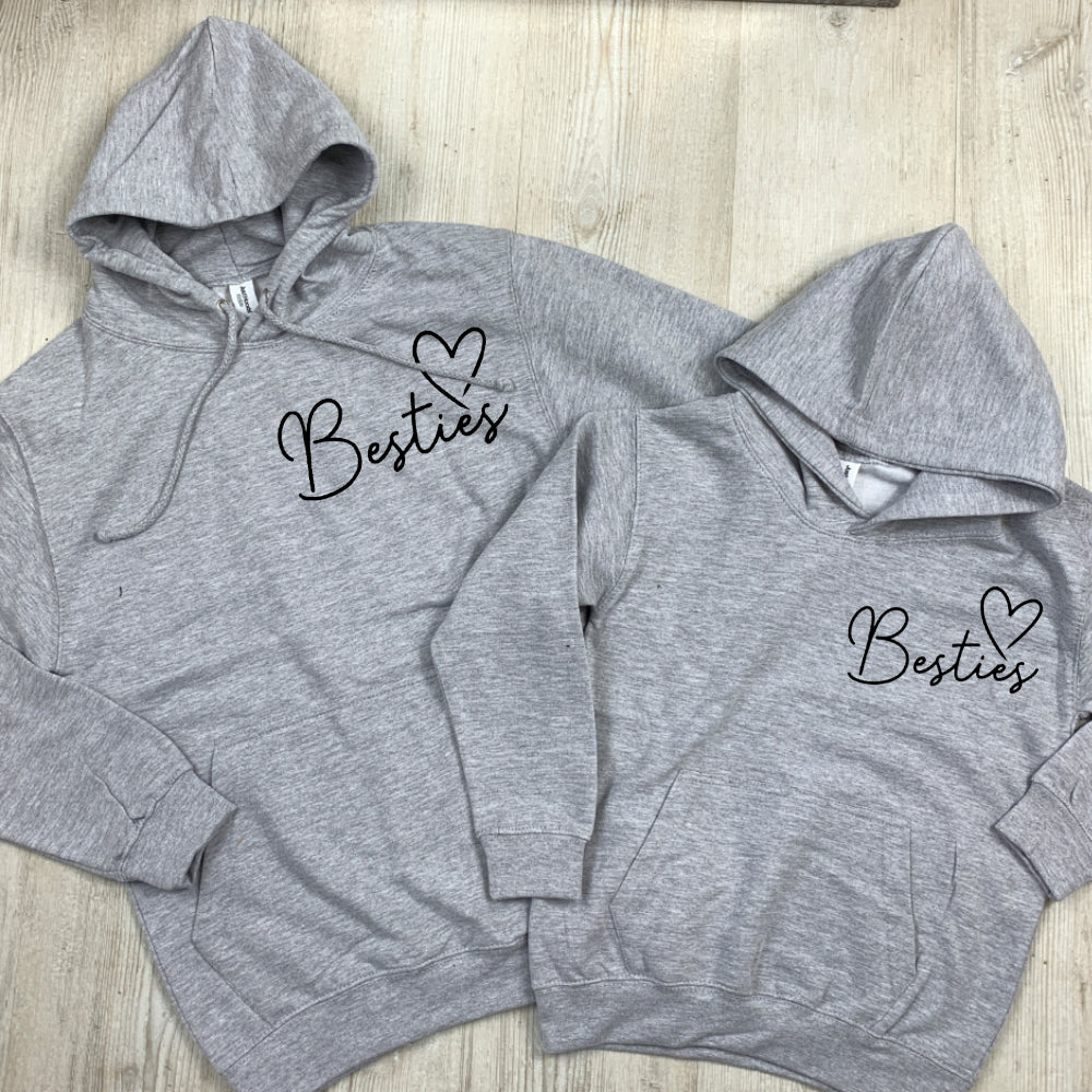 matching bestie hoodies