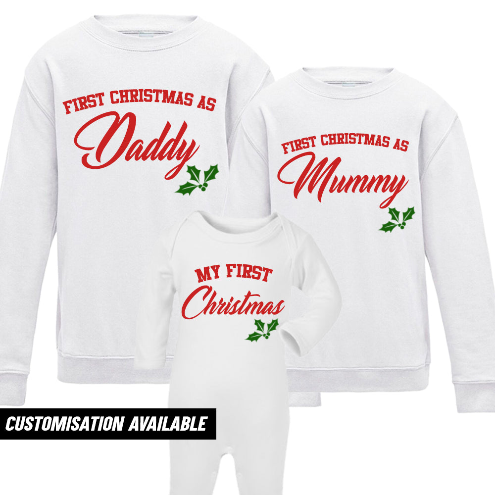 white christmas sweatshirt