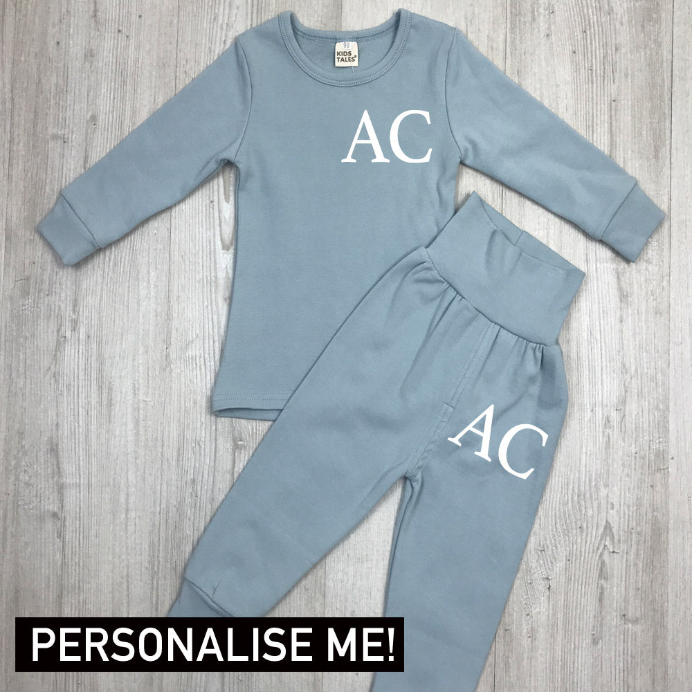 baby boy initial tracksuit