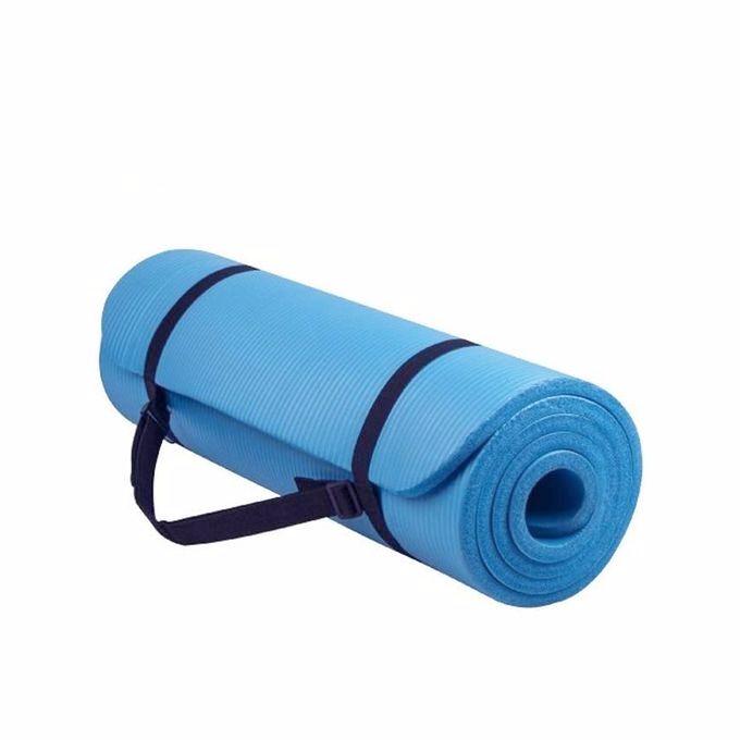 thick cushioned yoga mat