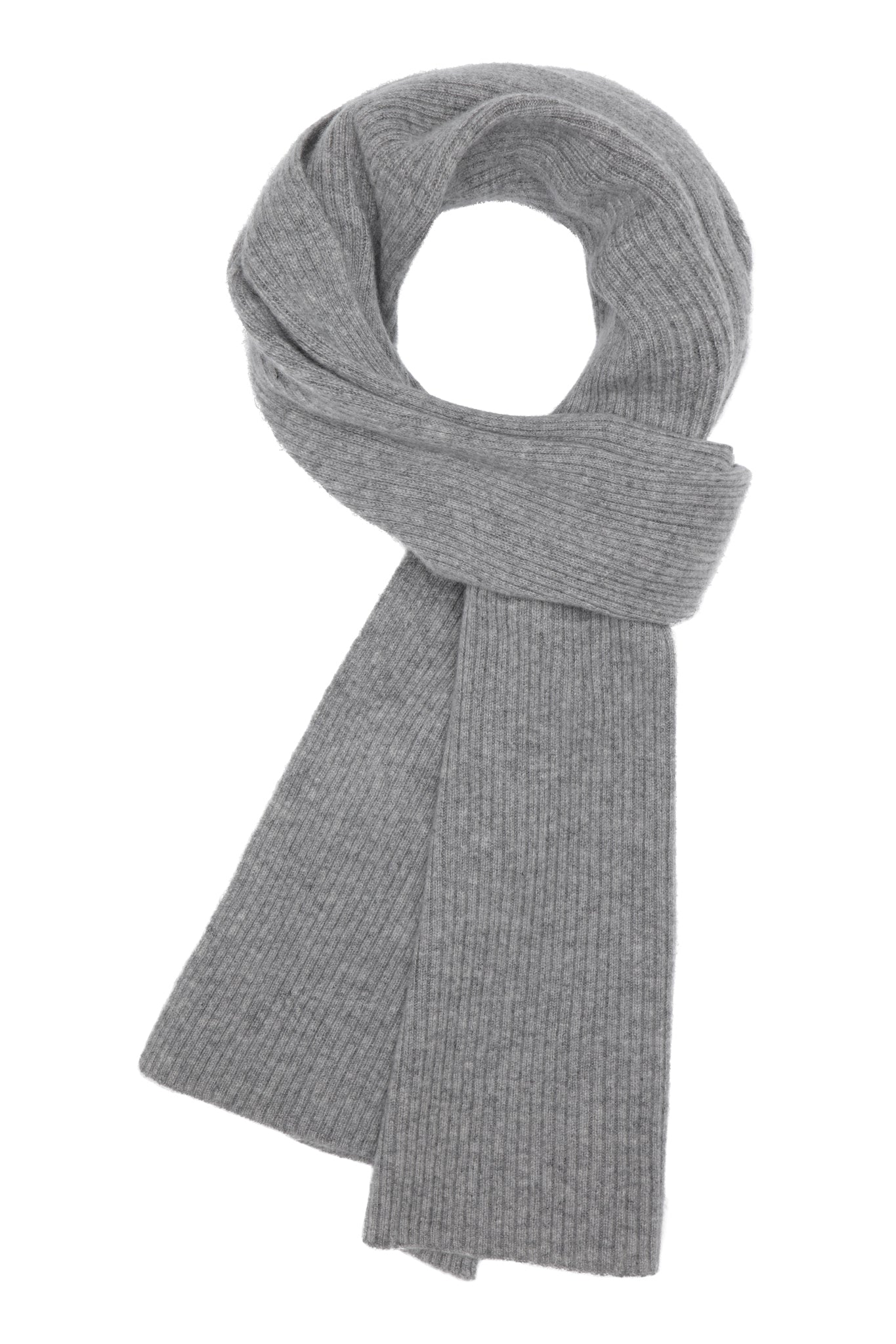 Ydmyghed favor skadedyr Robin - unisex tørklæde i cashmere - Mellemgrå – Pure Cashmere