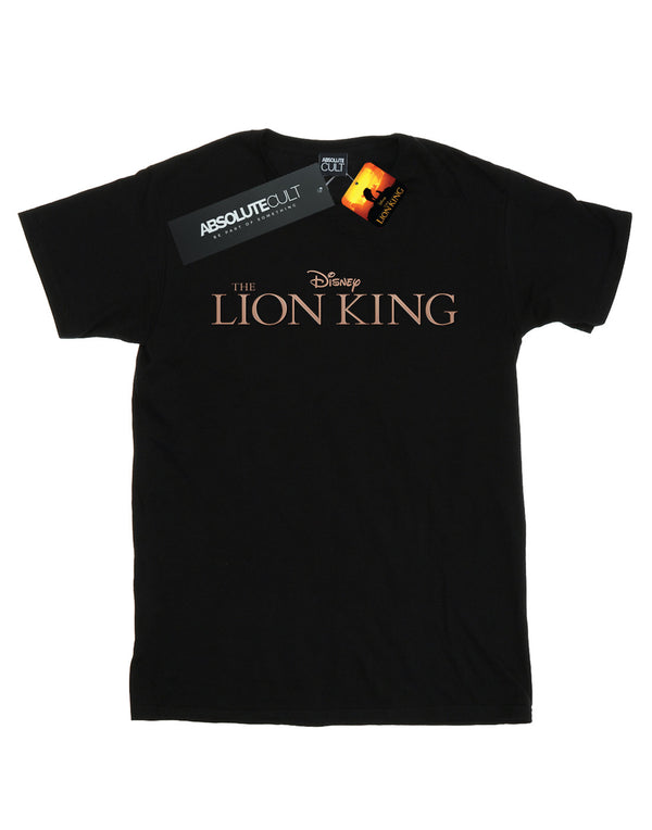 Disney Women S The Lion King Movie Logo Boyfriend Fit T Shirt