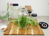 Transfer Dill To Mason Jar