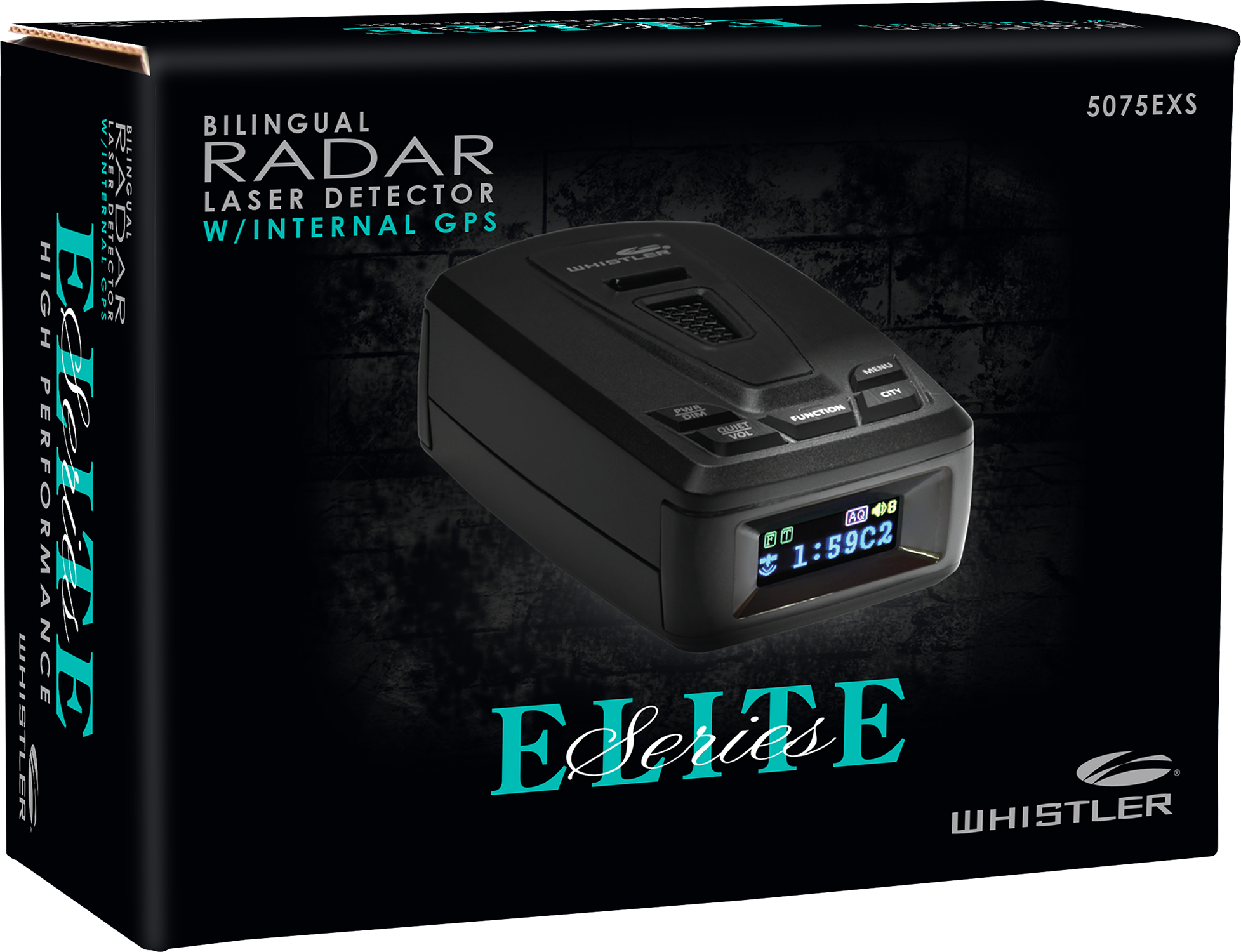 5075Exs Elite Series Compact Radar Detector W Internal Gps : The elite