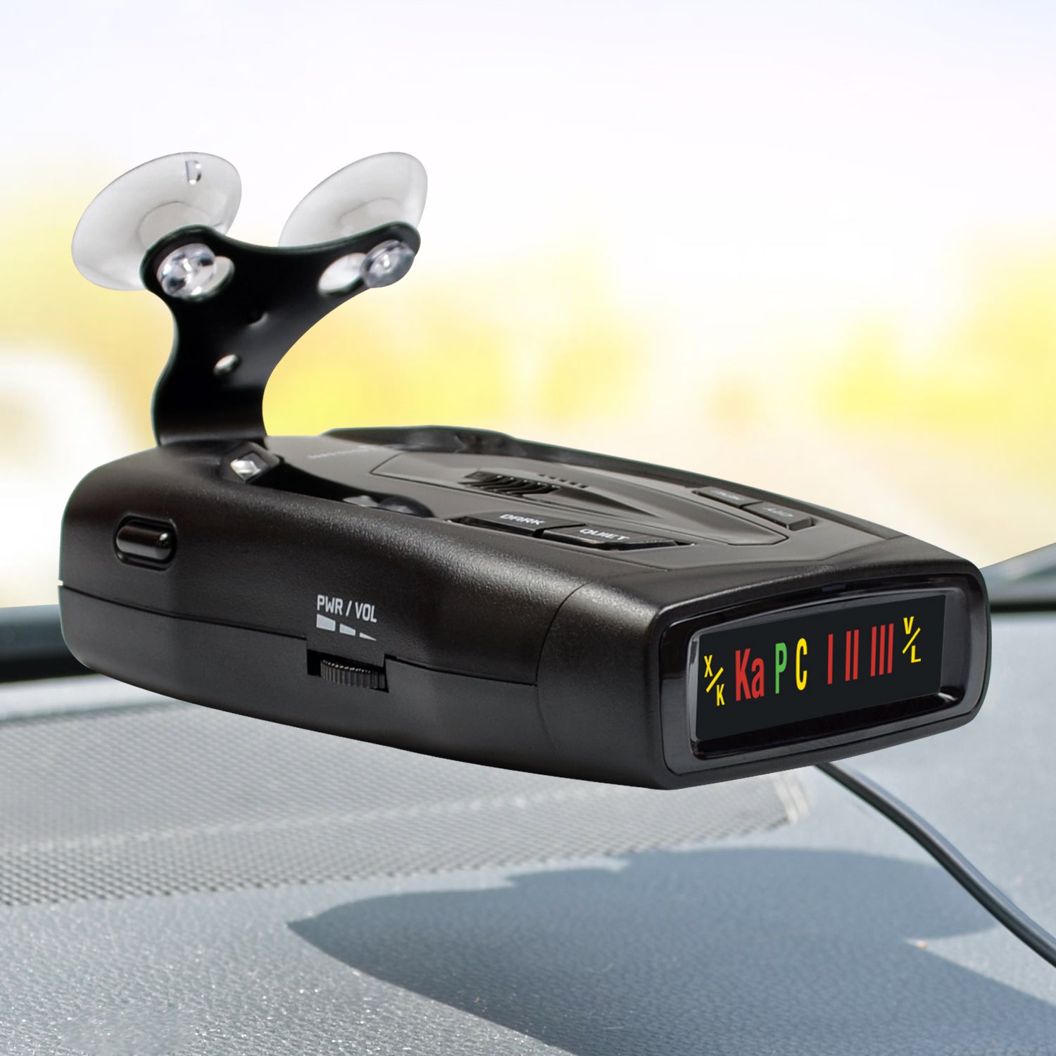 Whistler Radar/Laser Detector for Universal in the Interior Car