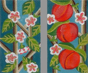 AP4814  PEACH EYEGLASS - BeStitched Needlepoint