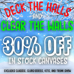 30% Off In Stock Canvas