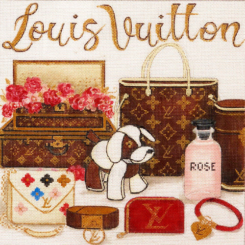 Louis Vuitton Collage – BeStitched Needlepoint