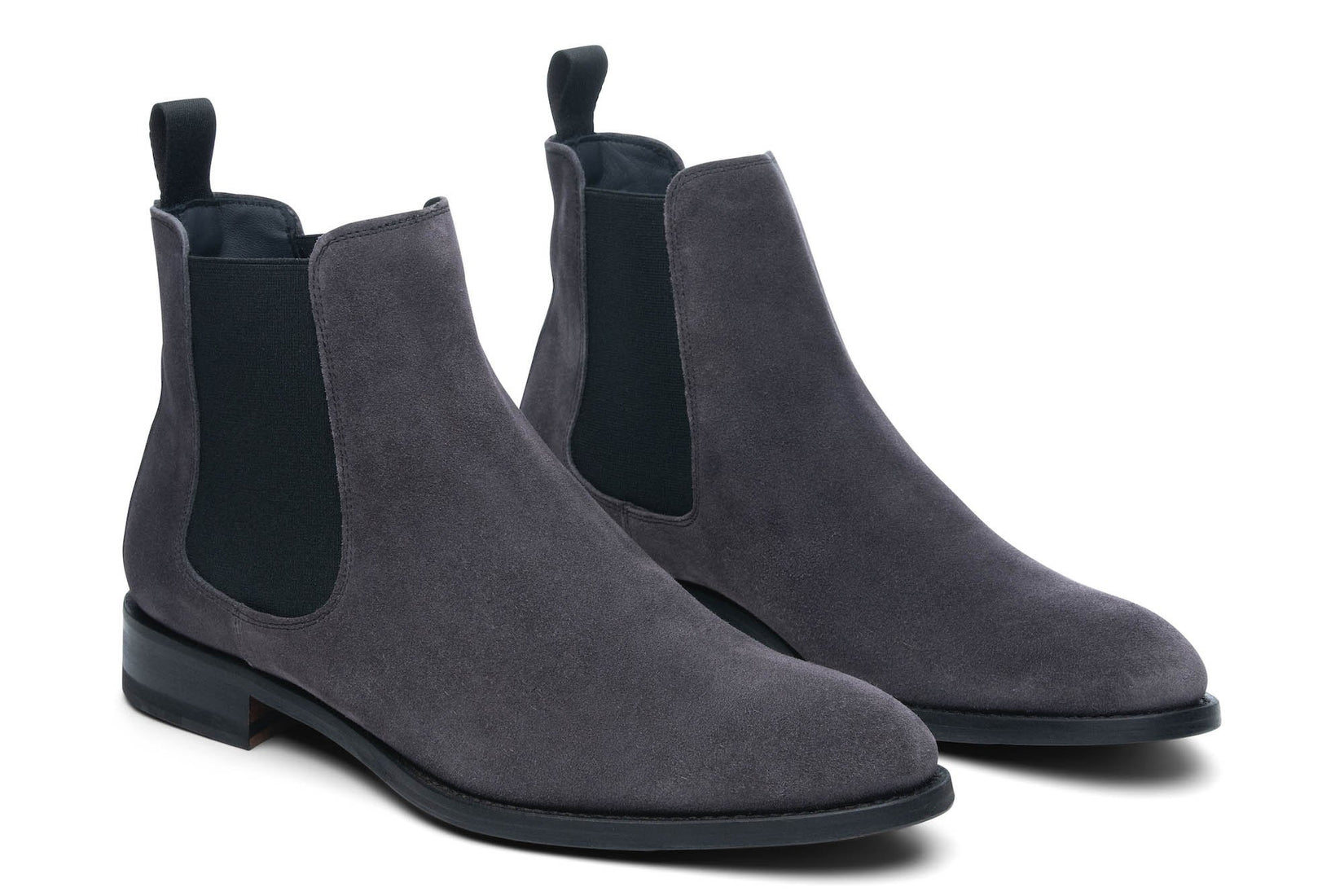 chelsea boots suede grey