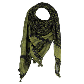 Keffiyeh Lime Green Shemagh Palestinian Kufiya Scarf Original NEW