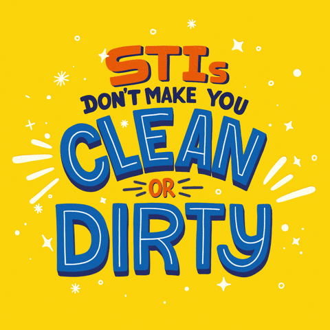 STIs are extremely common and don't make you clean or dirty