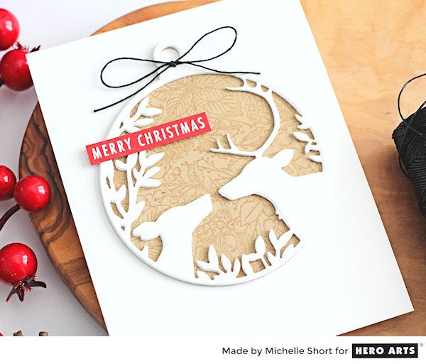 Holiday Foliage Ornament by Michelle Short for Hero Arts