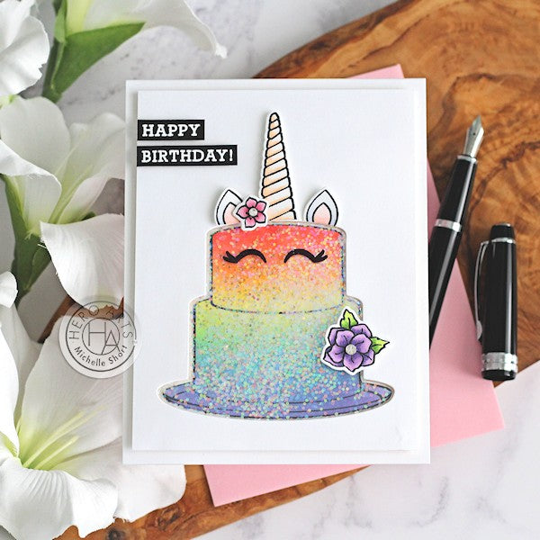 Decorate a Unicorn Cake by Michelle Short for Hero Arts