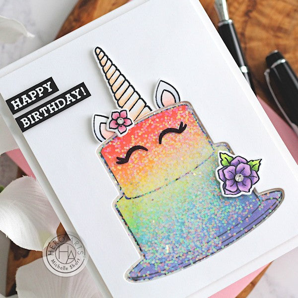 Decorate a Unicorn Cake by Michelle Short for Hero Arts
