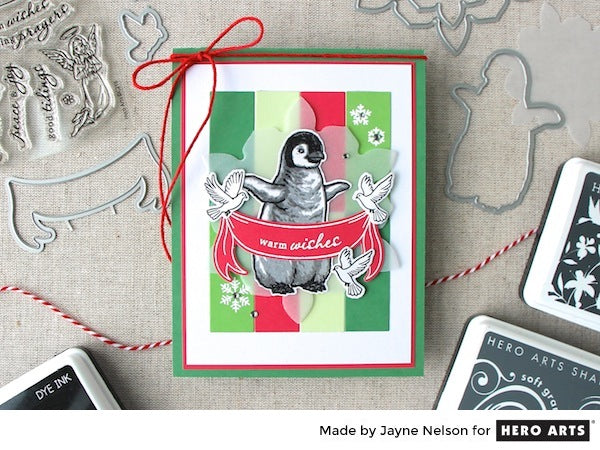 Color Layering Baby Penguin by Jayne Nelson for Hero Arts