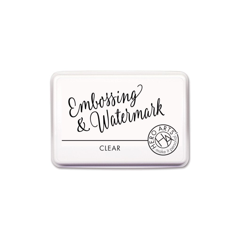 Clear Embossing and Watermark Ink